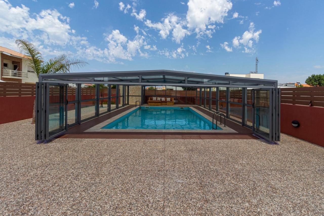 O Cantinho Entre A Ria E O Mar - With Hot Water Pool All Year Round Torreira Esterno foto